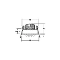 Brumberg Downlight PLUG & PLAY rond, pivotant IP65, titane gradable