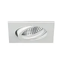 recessed luminaire PAYTON-S swivelling, square LED IP20, white dimmable 3W 310lm 3000K 20-40° 20-40° CRI 80-89