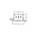 Brumberg Lumière encastrée INDIWO68-R DTW 350MA P&P rond, pivotant, Dim-To-Warm IP20, mat
