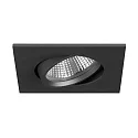 Lumière encastrée INDIWO68-S DTW 350MA P&P angulaire, pivotant, Dim-To-Warm IP20, mat