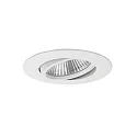 recessed luminaire BIG65 round, swivelling LED IP65, white dimmable 8W 730lm 3000K 20-40° 20-40° CRI 80-89