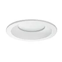 Recessed LED downlight BOWL, IP20, round, Ø 13.6cm, 350mA, 12W 4000K 1020lm 100°, white / diffuse