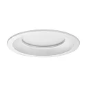 Downlight BOWL rond IP20, opale, blanche gradable