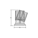 Brumberg Downlight COUPLED Dim-To-Warm IP20, blanche gradable