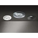 downlight ODEMAR / PHASE DIM 830 round, rigid, set back IP20, white matt dimmable