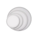 Brumberg Panneau à LED EVIE MAXI rond, CCT Switch, commutable, multipower, 12-24W 2810/3000lm 3000-4000K 107° CRI >80