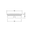 Brumberg Projecteur encastré HYBRIDE passable IP67, acier inoxydable 