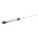 Convertisseur LINEO 500-700MA / 35W DOUBLE PLUG (Y-CABLE) / ON-OFF 2 voies, CCT Switch, avec prise de courant, commutable, bleu