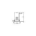 Brumberg recessed spotlight TIRREL-R GU10 / PAR16 square, swivelling, with spacer GU10 IP20, glossy, black dimmable