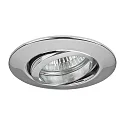 Brumberg Downlight rond, pivotant IP20, chrome 