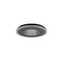Lumière encastrée ZONDRA LED rigide, direct IP20, noir gradable 10W 660lm 3000K 20-40° 20-40° CRI >80