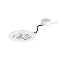 Lumière encastrée IP65, scintillant, blanche  7W 620lm 3000K 20-40° 20-40° CRI 80-89