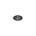 Plafonnier encastré DIOS MICRO rond, direct IP20, noir 