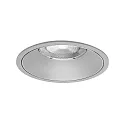 Plafonnier encastré DIOS MEGA rond, direct IP20, argent 