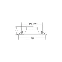 Brumberg ceiling recessed luminaire DIOS MEGA round, direct IP20, white 