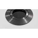 Brumberg Projecteur encastré TIRREL-R LED DIM CONNECTION-BOX rond, pivotant, contrôlable par DALI IP20, scintillant, noir gradable