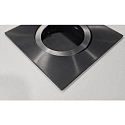 Brumberg Projecteur encastré TIRREL-S LED DIM CONNECTION-BOX angulaire, pivotant, pour VDU, contrôlable par DALI IP20, scintillant