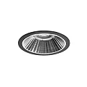 ceiling recessed luminaire APOLLO MIDI round, direct IP20, black 