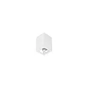 Downlight APOLLO MICRO angulaire, lisse, contrôlable par DALI IP20, couvert de poudre, blanche gradable