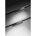 Lumière linéaire sur rail PEPA LINEAR 33.1CM TILT LENS contrôlable par DALI, inclinable, avec optique de lentille IP20