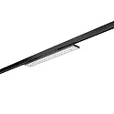 3-phase spot BALI MIDI S 72°/53° DALI-2 - 58.7CM rotatable, DALI controllable, with lens optics IP20, black matt dimmable