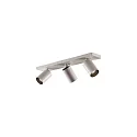 Rampe de projecteurs TAGES 3 flammes, angulaire, langue GU10 IP20, blanc mat gradable