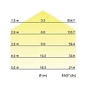 Brumberg Luminaire de plafond KORI IP20, brun clair, opale 