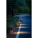 Outdoor LED bollard light, IP65, 230V AC, 60cm, 9W 3000K 210lm, incl. 50cm power cable, structured graphite