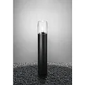 Brumberg Borne d'éclairage COOQUEE E27 IP65, noir, transparent