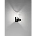 Brumberg Luminaire mural d’extérieur COOQUEE E27 IP65, noir, transparent gradable
