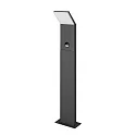 Borne d'éclairage INO avec détecteur de mouvement, commutable LED IP54, graphite 