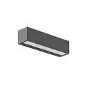Luminaire mural d'extérieur DARBEE Bas, angulaire, commutable IP65, mat, gris graphite 