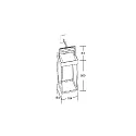 Brumberg Solar Laterne VARIA commutable LED IP65, graphite 