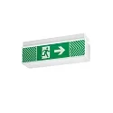 Lampe de secours EKW unilatéral, bilatéral IP54, blanche