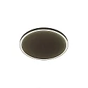 acoustical element SILENTIUM (SMOOTH) FOR DEVON / 3.5CM / 80CM round, black