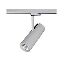 Projecteur triphasé MAXI IP20, argent 