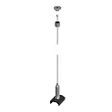accessories wire suspension PEPA FLAT / 3M mechanical, adjustable, chrome, black 3.5cm