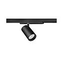 Projecteur triphasé TRAXX MAXI rond, rotatif IP20, noir gradable