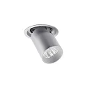 Plafonnier encastré TRAXX MIDI pivotant, rotatif, direct IP20, argent gradable