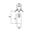 Spot TRAXX MICRO pivotant, rotatif, direct IP20