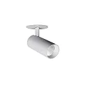 Spot TRAXX MICRO pivotant, rotatif, direct IP20, argent gradable