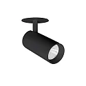 spot TRAXX MINI round, swivelling, rotatable, switchable LED IP20, black 