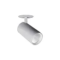 Spot TRAXX MAXI pivotant, rotatif, direct IP20, argent gradable