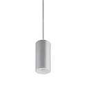 Luminaire à suspension TRAXX MICRO rond, commutable LED IP20, argent 