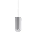 Luminaire à suspension TRAXX MINI rond, commutable LED IP20, argent 