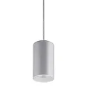 pendant luminaire TRAXX MAXI round, switchable LED IP20, silver 