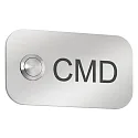 CMD Creative Metalldesign Service 11 X 6 prêt à l'emploi, gravure au laser