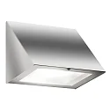 Luminaire mural d’extérieur AQUA PLAY Bas IP44, acier inoxydable 