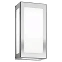 Outdoor LED wall luminaire AQUA RAIN, IP44, 12W 3000K 1200lm, stainless steel, brushed