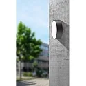 CMD Creative Metalldesign Outdoor LED wall or ceiling luminaire, IP65, round, anthracite, Ø 25cm